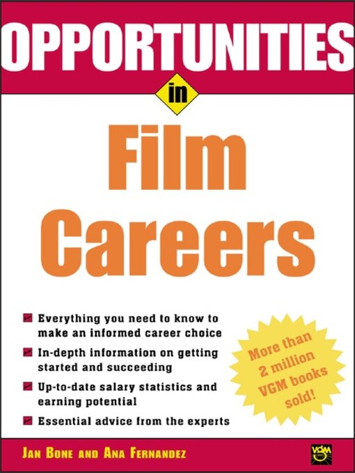 Title details for Opportunities in Film Careers by Jan Bone - Available